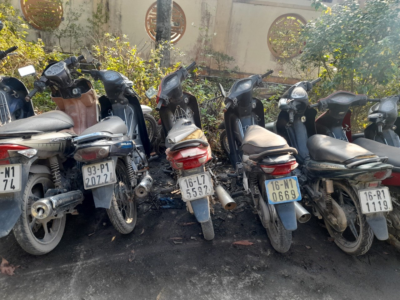 Công an huyện Thủy Nguyên: Thông báo 30 phương tiện vi phạm trật tự, an toàn giao thông hết thời hạn tạm giữ (lần 1)